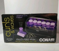 Conair Multi Sized Rollers Curls And Waves With Box Preowned- Used Once