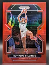 2022 Panini Prizm WNBA #150 Monique Billings Red /199 - Atlanta Dream