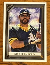 Topps 2021 Gallery Reggie Jackson Oakland Athletics #148 Base Set Baseball Card