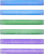 Board Chalk, Assorted Colors, 12 Count