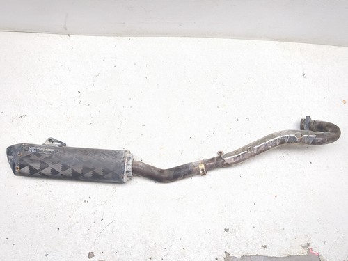 08-18 Kawasaki KLR 650 Two Brothers Racing Black Series Full Exhaust System