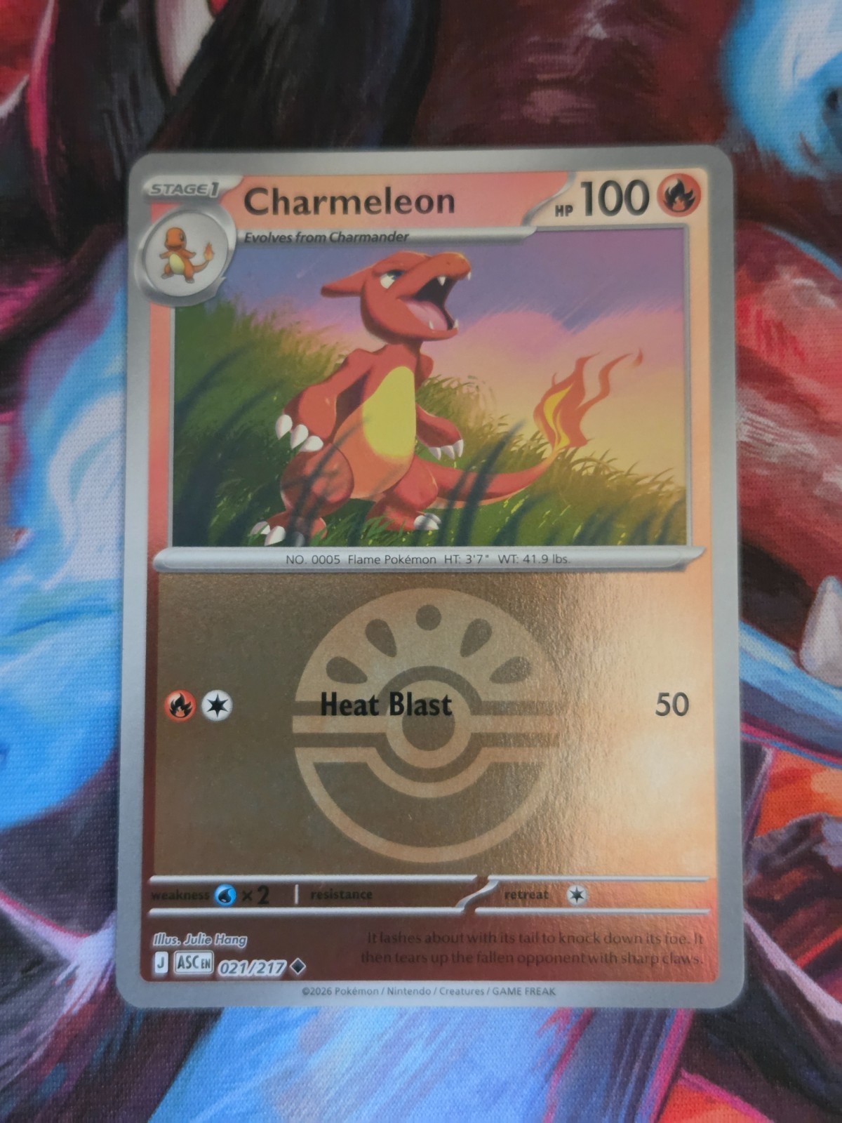 Charmeleon (Friend Ball) 021/217 Me: Ascended Heroes Reverse Holo