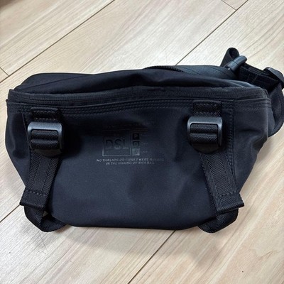 Diesel Men Diezel Black Nylon Shoulder Bag Simple Design Almost unused Luxury