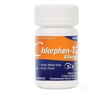 Chlorpheniramine Maleate Extended Release, 12 Mg , 100 Tablets