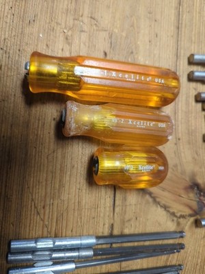 Xcelite 99-1 & T10 Jensen 36B902 Mixed Screwdrivers Made in USA