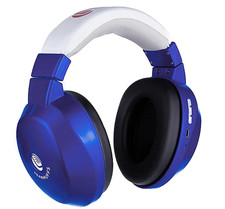 Lucid Audio Bluetooth Wireless Hearmuffs for Kids 5-10 BLUE