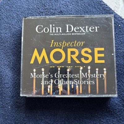 INSPECTOR MORSE: Morse's Greatest Mystery & Other Stories Colin Dexter 3 x CD