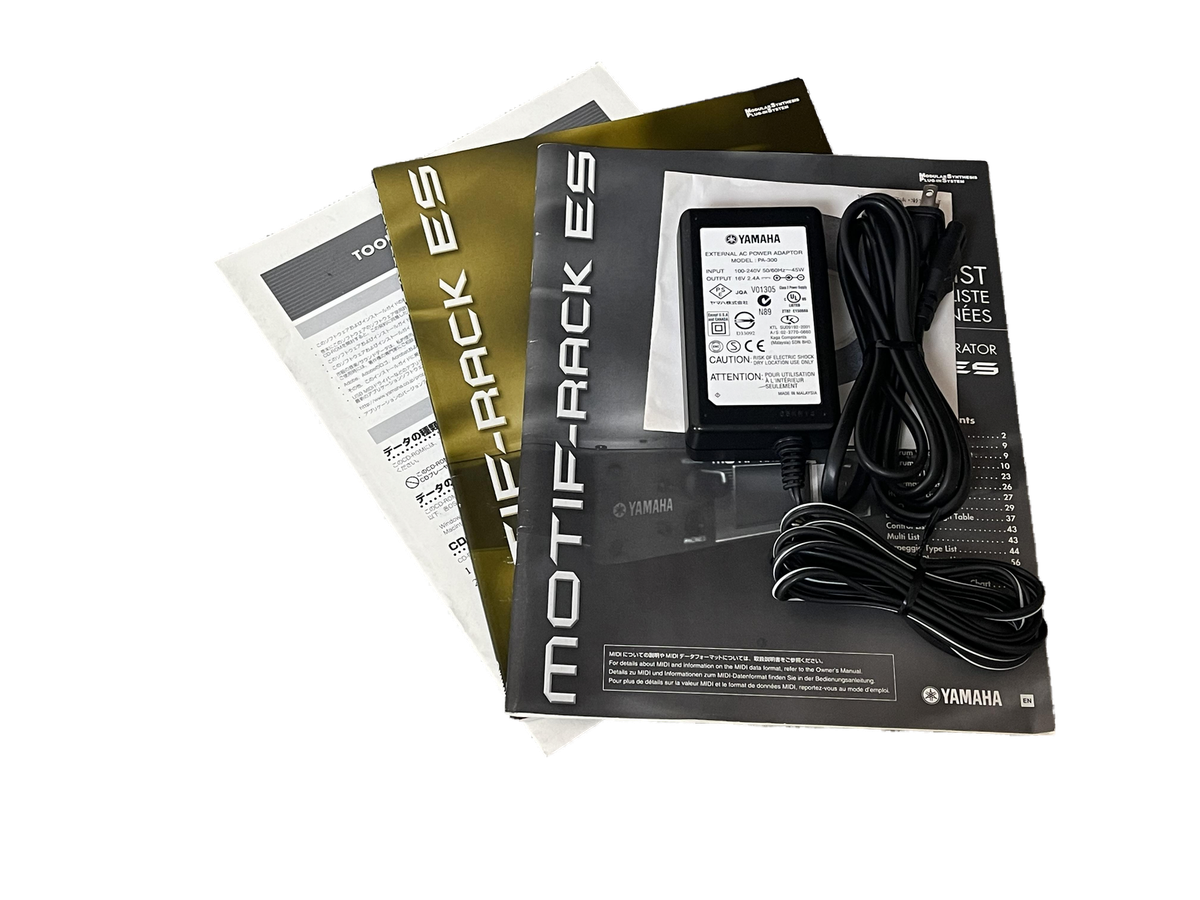 YAMAHA Motif-Rack ES Tone Generator Synthesizer Module 1U