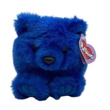 Vintage Puffkins Skylar Blue Bear Plush Toy 1994 Swibco Collectible 5  