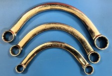 Snap-on Tools Half Moon 12 Point Box-end 3 Piece Wrench Set Cx2024 Cx1820 Cx1416