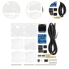 DIY Digital Clock Kit ESP8266 Soldering Practice for Countertop Study Room