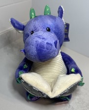 NEW DALTON THE STORY-TELLING PURPLE DRAGON ANIMATED PLUSH Cuddle Barn W/Tags