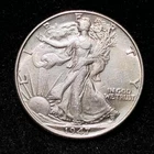 1947 ~ WALKING LIBERTY HALF DOLLAR ~ AU