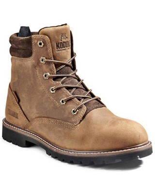 Kodiak Men's 6'' McKinney Waterproof Work Boot - Soft Toe - 4TDQBN