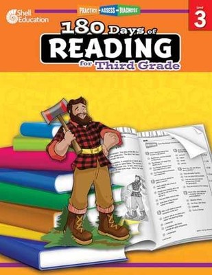 180 Days : Reading for 3rd - Paperback, by Christine Dugan - Acceptable x