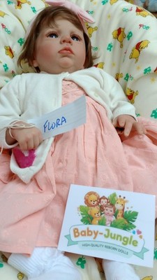 FLORA Reborn Puppe Cameron von Laura Tuzio Ross Gewicht 7,5lbs 3,4kg 19'' 48cm 