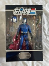 Super 7 Ultimates Gi Joe Cobra Commander NISB with Slip Cover