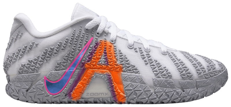 Nike Ja Morant 3 Light Show White/Grey/Orange Mens Sizes AUTHENTIC