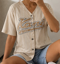 Lantern co Damen Bluse XS Trikot beige/weiß ...