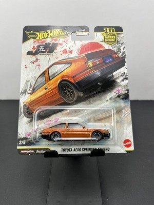 Hot Wheels AE86スプリンター・トレノ5台セット トヨタ「AE86 スプリンタートレノ」など、人気の日本車5台をミニカーで