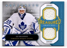 2013-14 Upper Deck Artifacts Treasured Swatches Blue (B) Ed Belfour Jersey