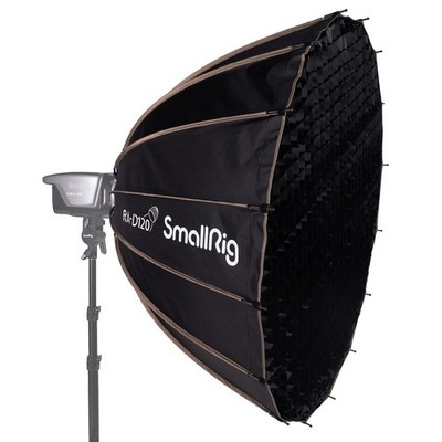 SmallRig 4140 Parabol-Softbox, 47,2 Zoll, schnell zusammenklappbar