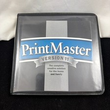 PrintMaster 11 DVD Set 8 Art CD's  Print Shop Deluxe