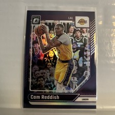 Cam Reddish 2024-25 Panini Donruss Optic Purple Holo Prizm #3 Los Angeles Lakers