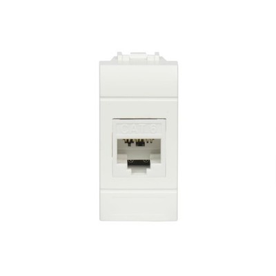 2371336 Data Socket RJ45 UTP 180° CAT.6 Toolless Crimping with Adapter for...