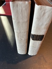 1816 Leather New  Testament , Two Vols, Mended, Answers  Paines&rsquo;  Age of Reason