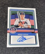 2023 USA Stars & Stripes ANDREW COSTELLO Auto ROOKIE AUTOGRAPH