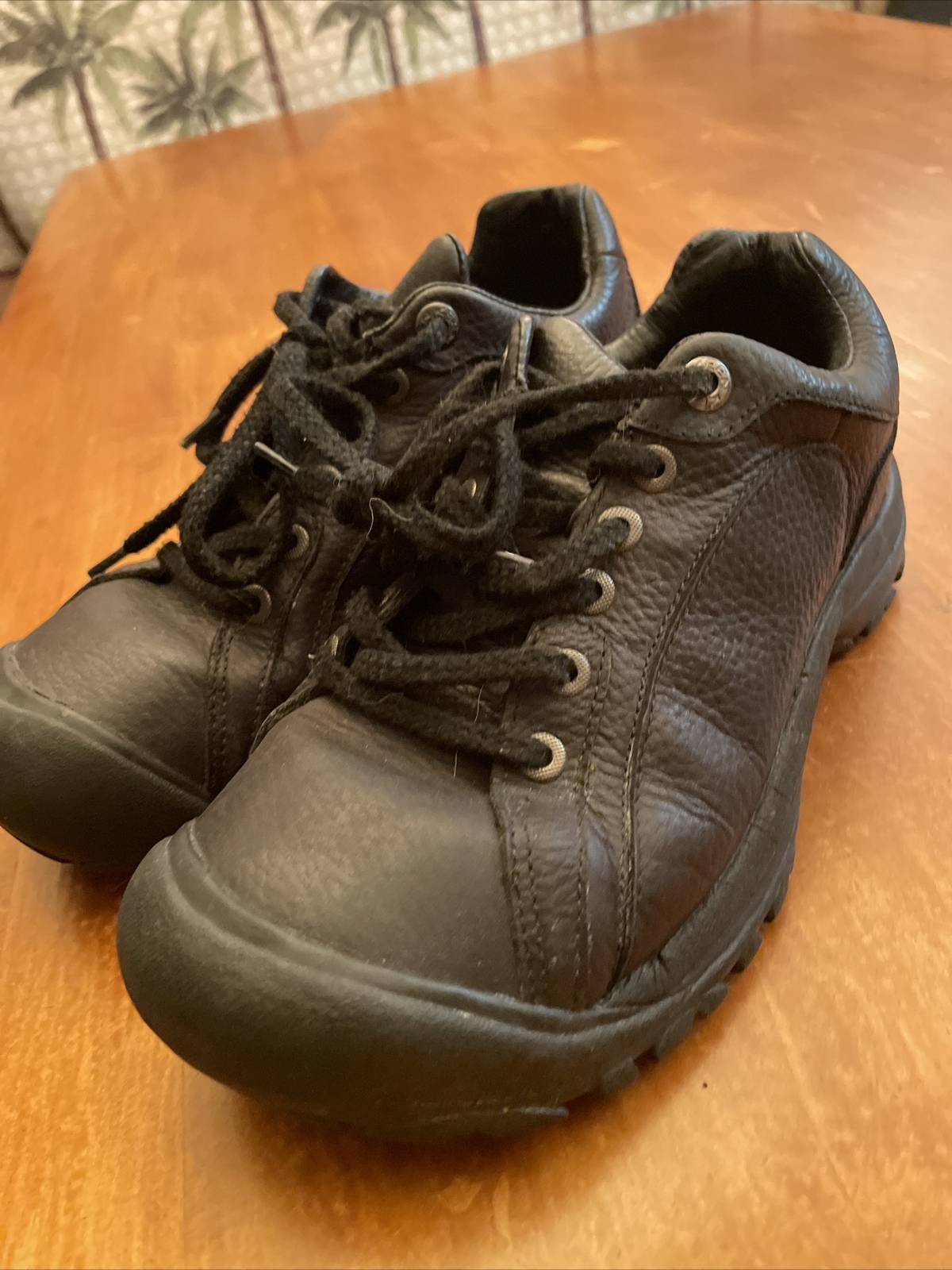 Scarpe da donna KEEN Briggs II 5365 in pelle trail escursionismo passeggio nere taglia 7