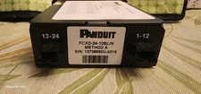 PANDUIT FCXO-24-10BN  Method A QuickNet Opticom MPO Cassette 24 fiber OM3 LC