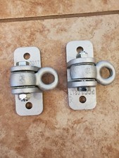 Jungle Gym Kingdom Swing Set Brackets - 2 Heavy Duty Hangers with Locking Sna...