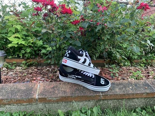 off white x vans old skool custom virgil abloh
