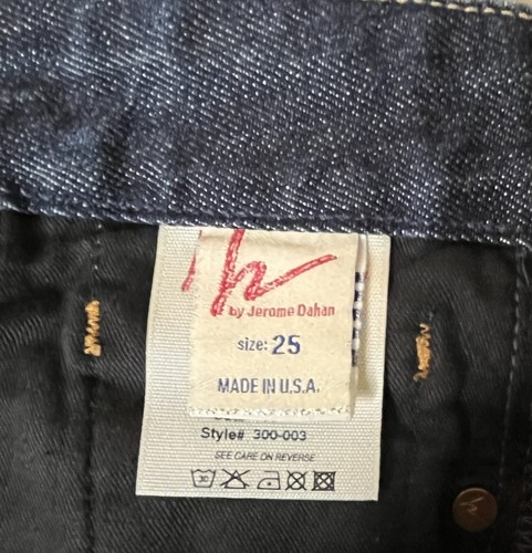 Gonna denim elasticizzata Citizens Of Humanity Sophia #300 taglia 25 fessura USA - Foto 13 di 16