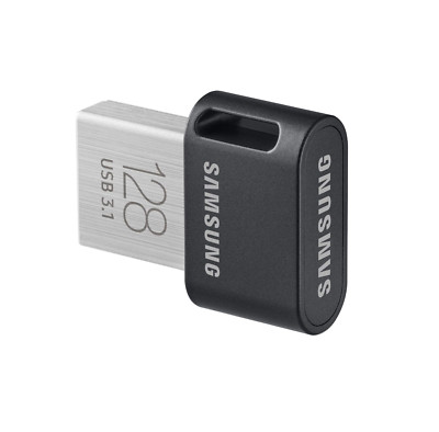 SAMSUNG MEMORY DRIVE FLASH USB 3.1, 128GB FIT PLUS, MUF-128AB/APC