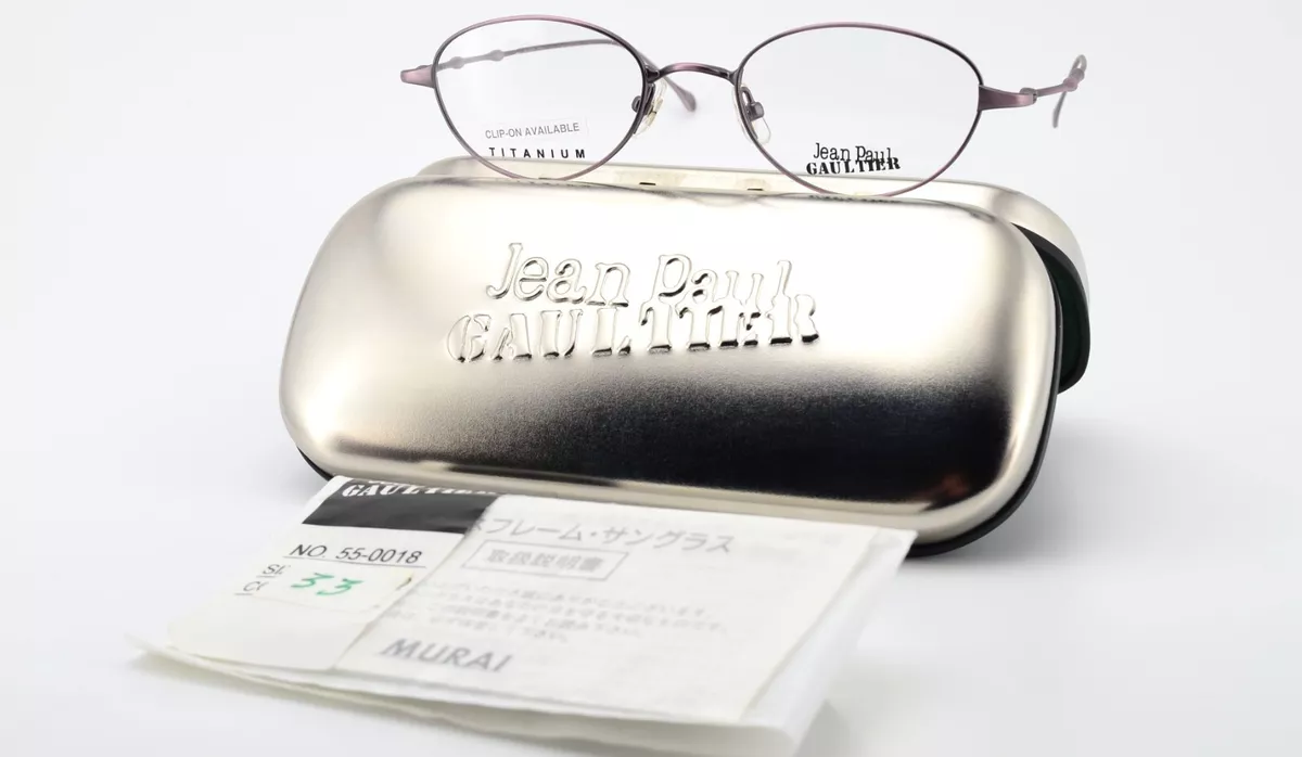 Jean Paul Gaultier Glasses Spectacles Titanium-P 55-0018 48-19 140