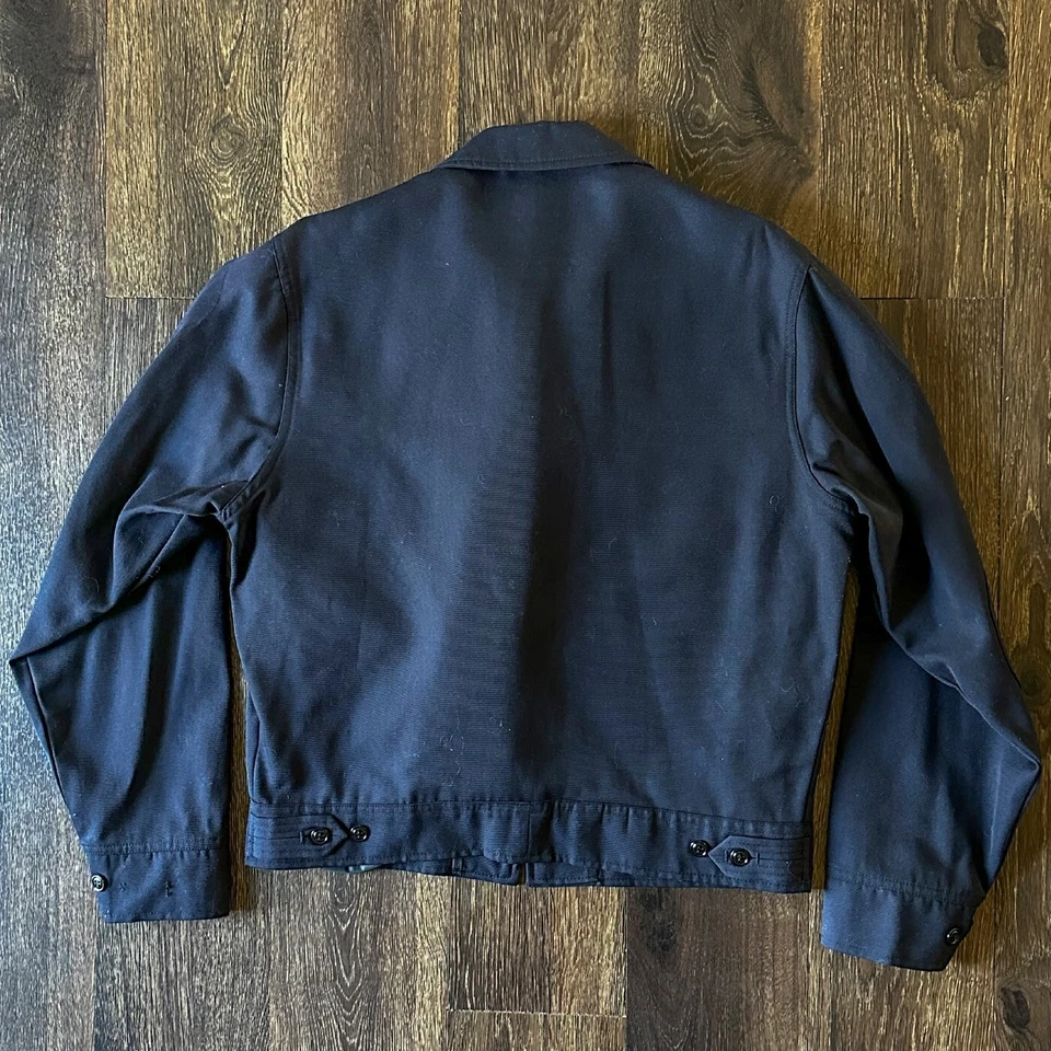 Chaqueta Ricky de Bombero Hecha en EE. UU. Ajuste Recortado Acolchada Forrada Para Hombres M 40R Foto 3 de 4