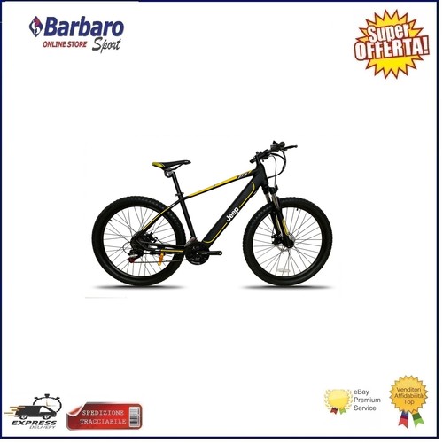 MTB E-Bike Jeep MX27.5 Mountain Bike Bici Elettrica 250W Batteria LG 36V  10.4ah | eBay