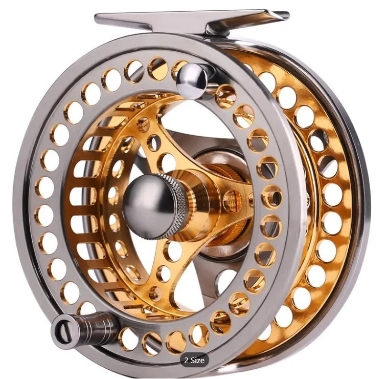 Lightweight Aluminum Fly Fishing Reel - 5/6 - Image 2 of 3