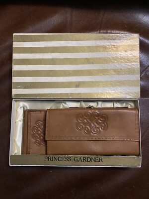 PRINCESS GARDNER Vintage Long Wallet KEY GARD Tooled