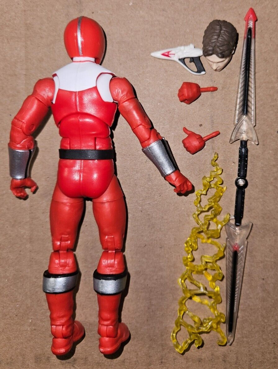 Power Rangers Lightning Collection Red Ranger Time Force Hasbro Complete