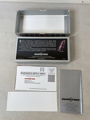 Surefire G2 Nitrolon Lithium Flashlight working camping hiking