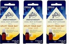 3 NEW GLADE AROMATHERAPY COOL MIST DIFUSER OI...
