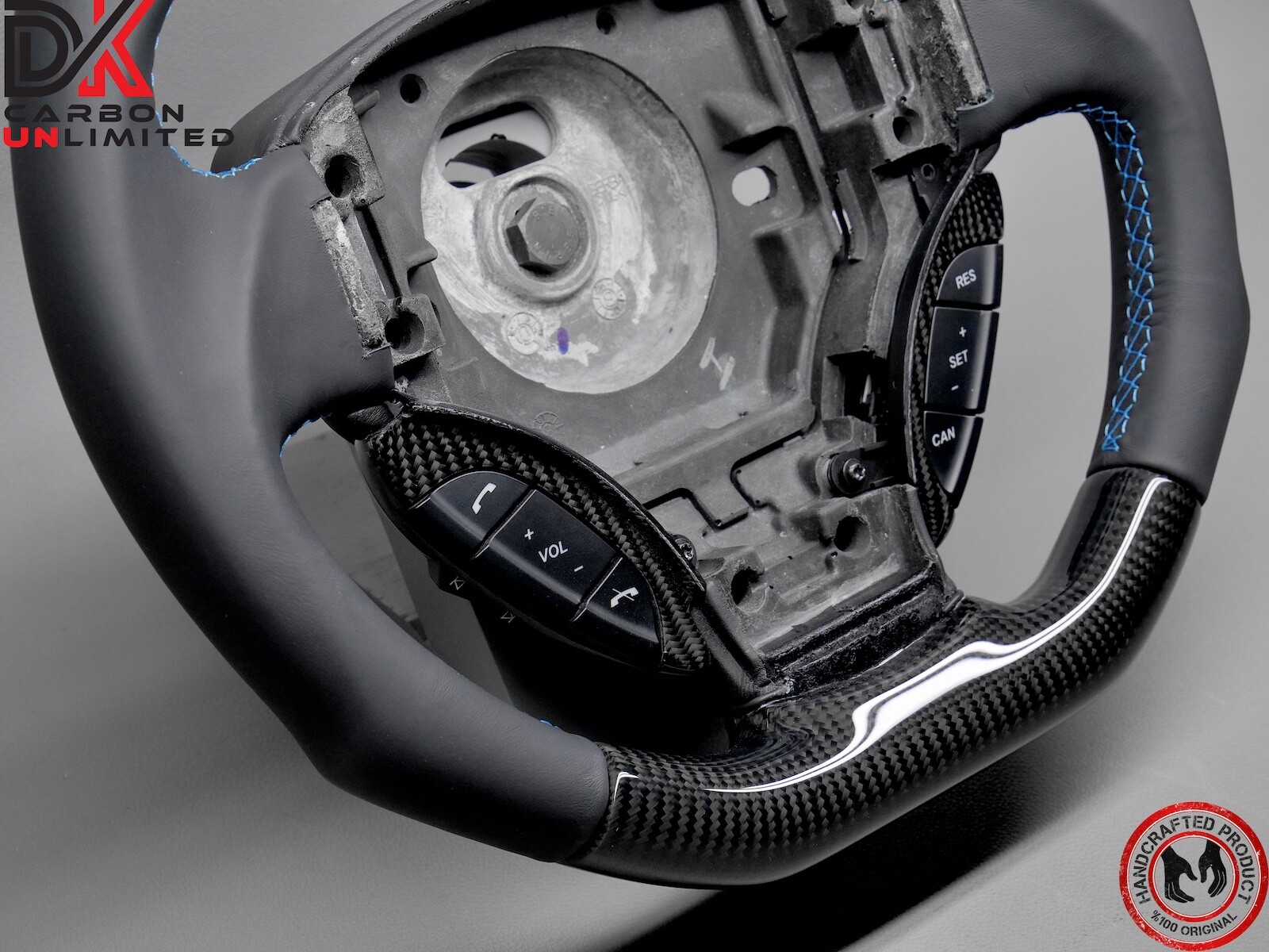 Aston Martin DBS DB9 Rapide Vantage Virage Blue Ring Napa Carbon Steering Wheel