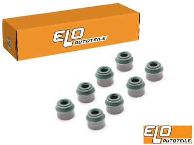 8x Original Elring valve stem sealing ring valve stem seal for Audi Seat VW