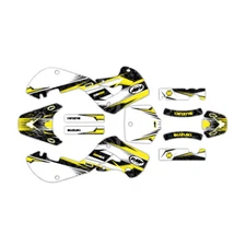 Suzuki RM65 01+ FMF Exhaust Graphic Kit Shroud Decal RM 65 decal sticker MX