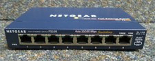NETGEAR ProSafe 8 Port FS108 v2 10/100 Mbps Fast Ethernet Switch