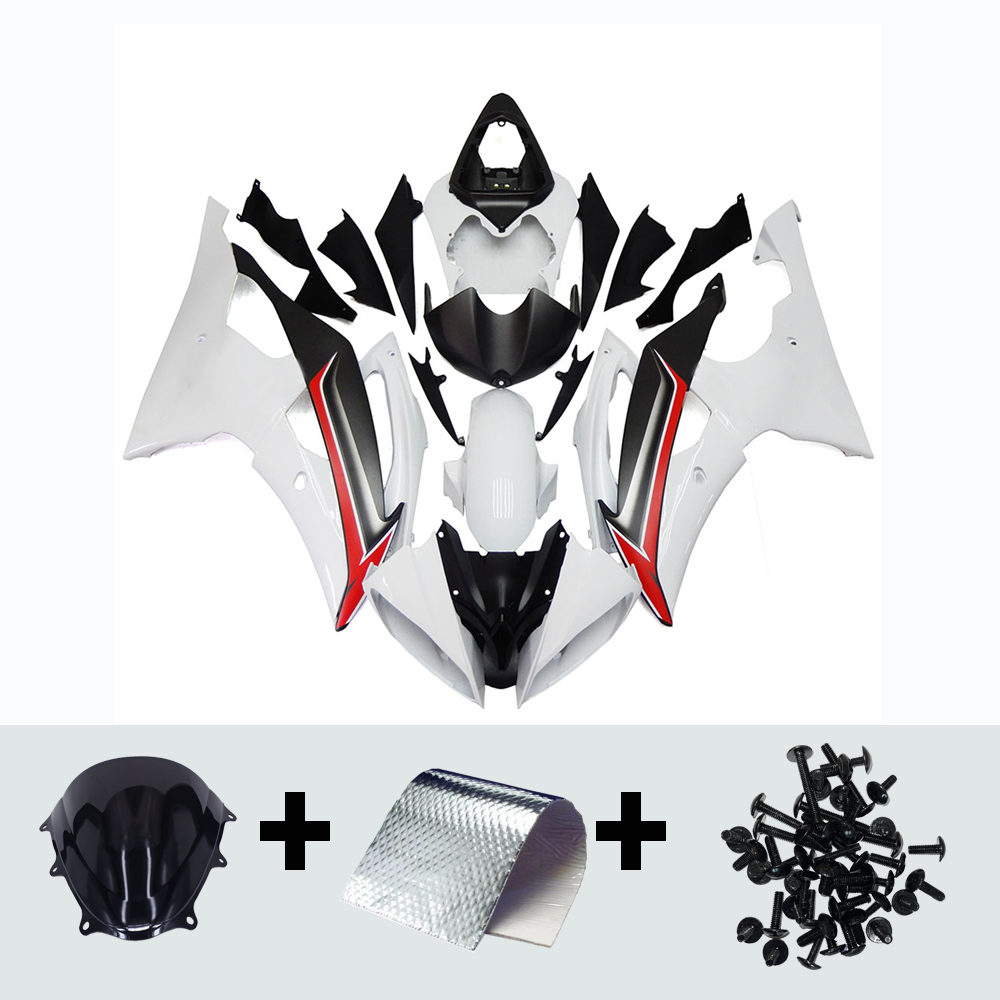 Plastic Fairings Kit for Yamaha YZF600 R6 2008 - 2016 11 15 Body